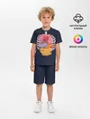 Детская пижама с шортами / Внутри Меня Котики