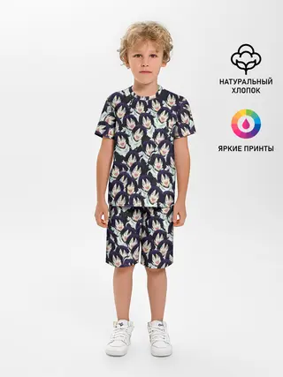Детская пижама с шортами / ЯТО БЕЗДОМНЫЙ БОГ