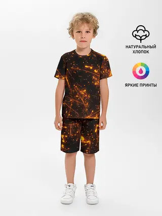 Детская пижама с шортами / FLAME | ПЛАМЯ