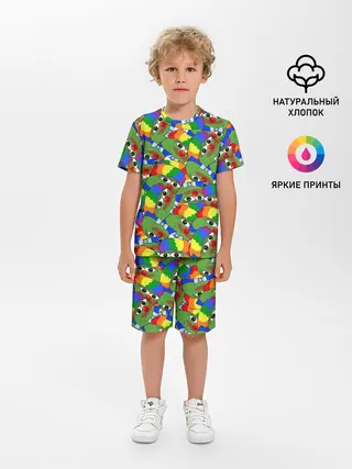Детская пижама с шортами / ПЕПЕ КЛОУН