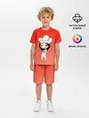 Детская пижама с шортами / Повар девушка манга