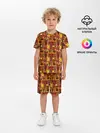 Детская пижама с шортами / Барабанщик