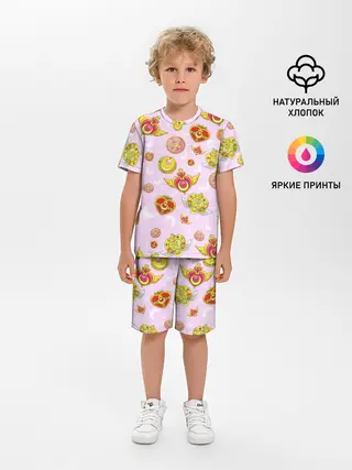 Детская пижама с шортами / Сейлор Мун