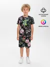 Детская пижама с шортами / Цветочный сад