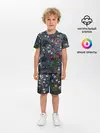 Детская пижама с шортами / Узор Исаака
