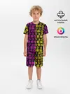 Детская пижама с шортами / Иеороглифы джоджо