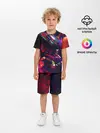 Детская пижама с шортами / DIGITAL STRIPES