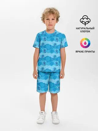 Детская пижама с шортами / Близнецы
