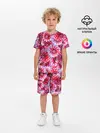 Детская пижама с шортами / Георгины