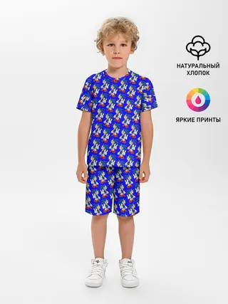 Детская пижама с шортами / SONIC