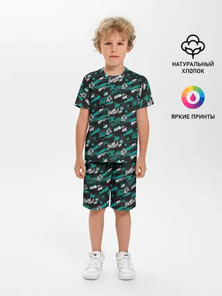 Детская пижама с шортами / Strong Power