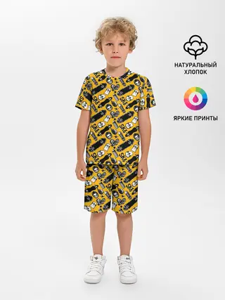 Детская пижама с шортами / SK8
