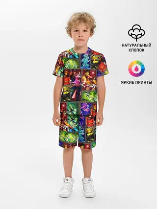 Детская пижама с шортами / Джоджо пендлетон хамон паттерн