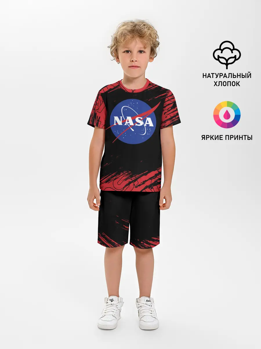 Детская пижама с шортами / NASA / НАСА
