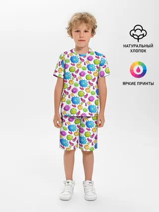 Детская пижама с шортами / Вирус