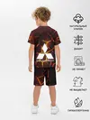 Детская пижама с шортами / 3D плиты с подсветкой | Митсубиси