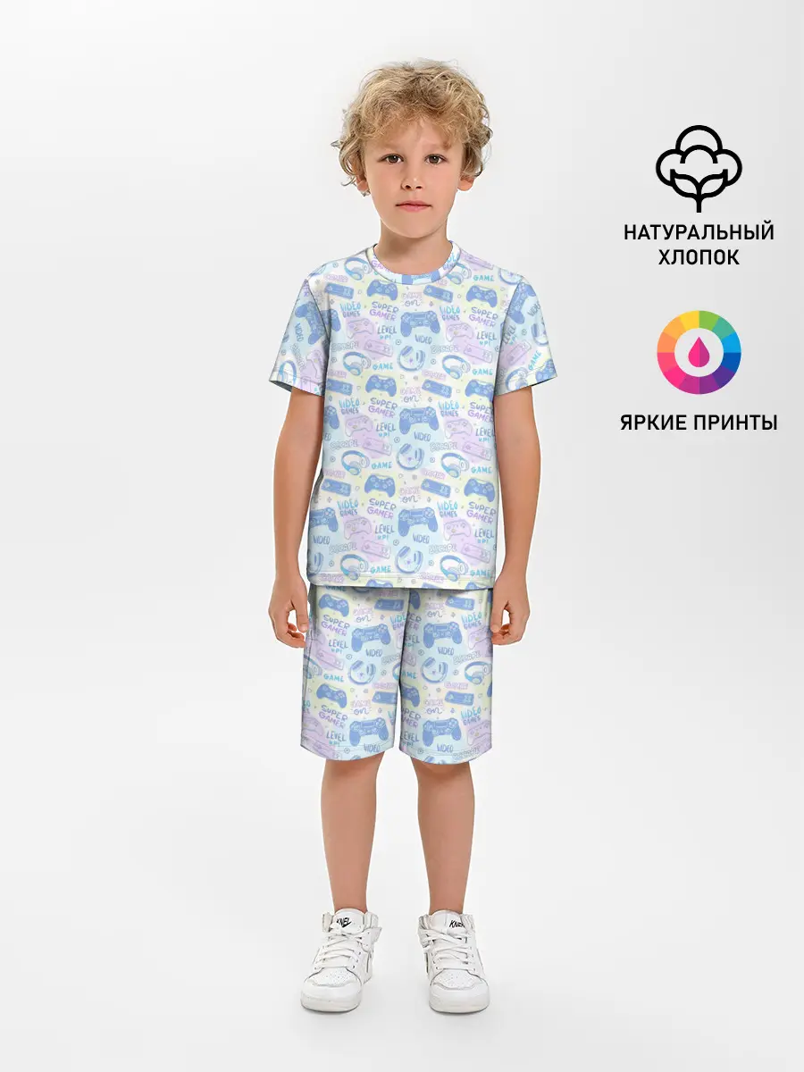 Детская пижама с шортами / Игры