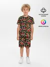 Детская пижама с шортами / Короны