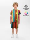 Детская пижама с шортами / РАДУЖНАЯ ГЕОМЕТРИЯ