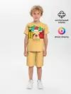Детская пижама с шортами / New Year Pikachu