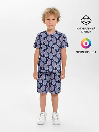 Детская пижама с шортами / Хамса