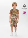 Детская пижама с шортами / Русская еда