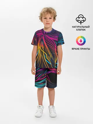 Детская пижама с шортами / Floral Design 3