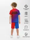 Детская пижама с шортами / FC Barcelona color sport
