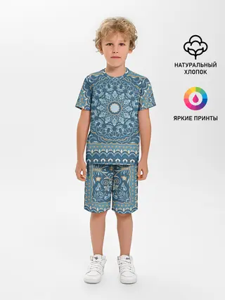 Детская пижама с шортами / Кружево