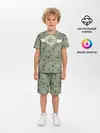 Детская пижама с шортами / Авиация