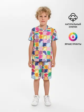Детская пижама с шортами / Команда пони