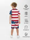 Детская пижама с шортами / Америка