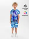 Детская пижама с шортами / Аниме.. Роза