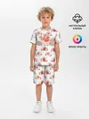 Детская пижама с шортами / Котики