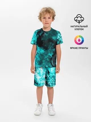 Детская пижама с шортами / ОГОНЬ