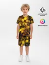 Детская пижама с шортами / Неоновый взрыв