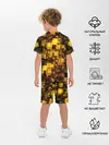 Детская пижама с шортами / Неоновый взрыв