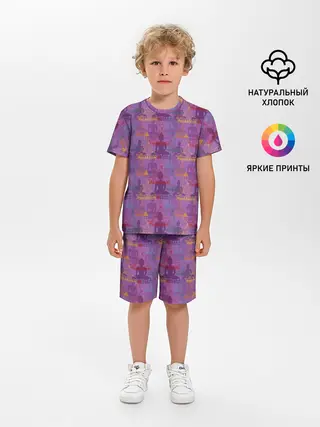 Детская пижама с шортами / Йога