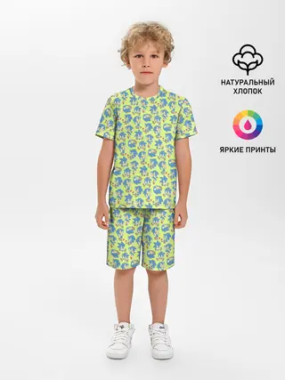 Детская пижама с шортами / Соник
