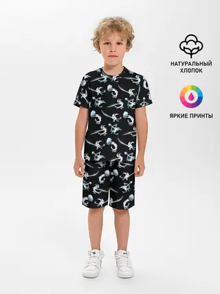 Детская пижама с шортами / Ори с оружием