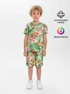 Детская пижама с шортами / Карпы кои