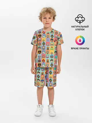 Детская пижама с шортами / Toca Life Worl