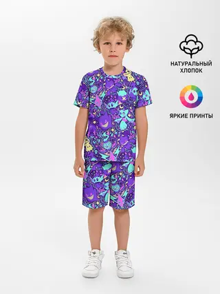 Детская пижама с шортами / Сумеречные монстрики