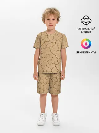 Детская пижама с шортами / Пустыня