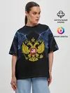 Женская футболка оверсайз / Россия