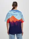 Женская футболка оверсайз / Firewatch collection