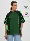 Женская футболка оверсайз / Tennis