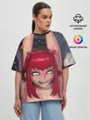 Женская футболка оверсайз / Лика Заповедник Зелирия