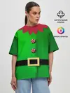 Женская футболка оверсайз / Костюм эльфа