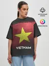 Женская футболка оверсайз / VIETNAM